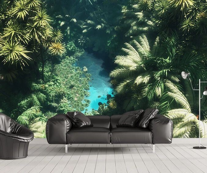 u21288pig1m - Rivier omringd door bomen - tegory