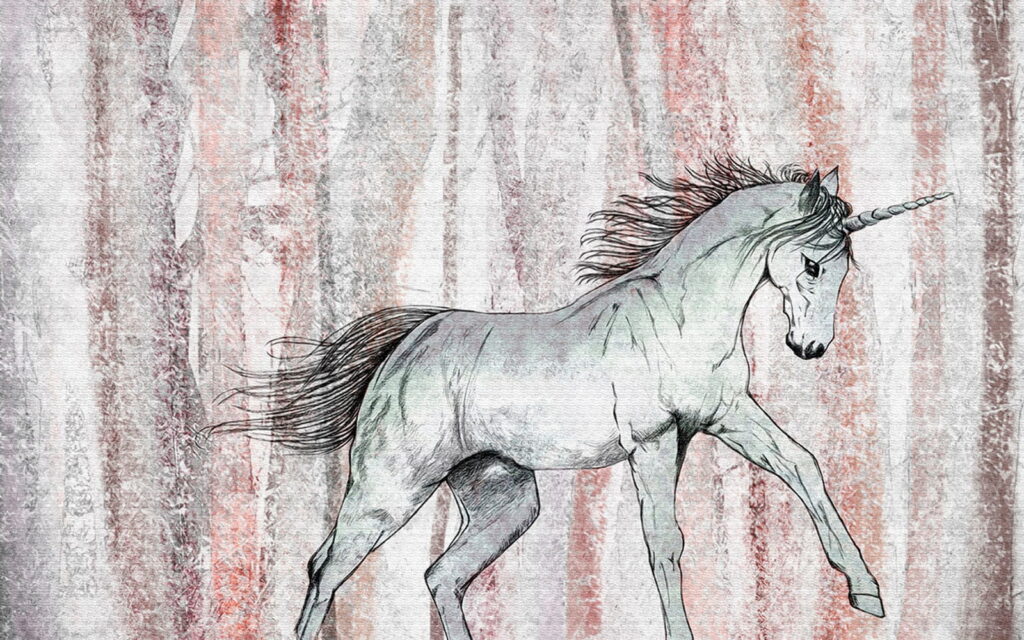 Tekening van een paard Tekening van een paard
