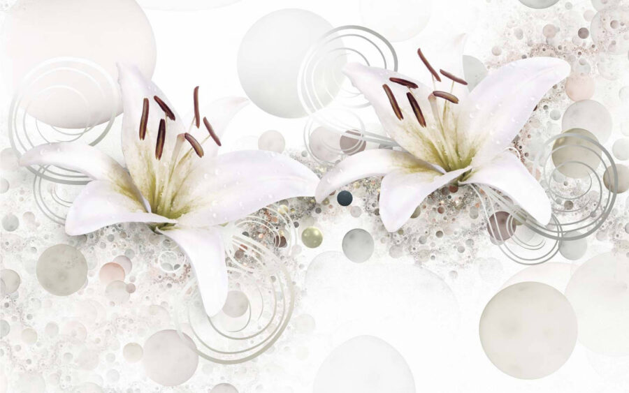 Delicate bloesems in zachte tinten