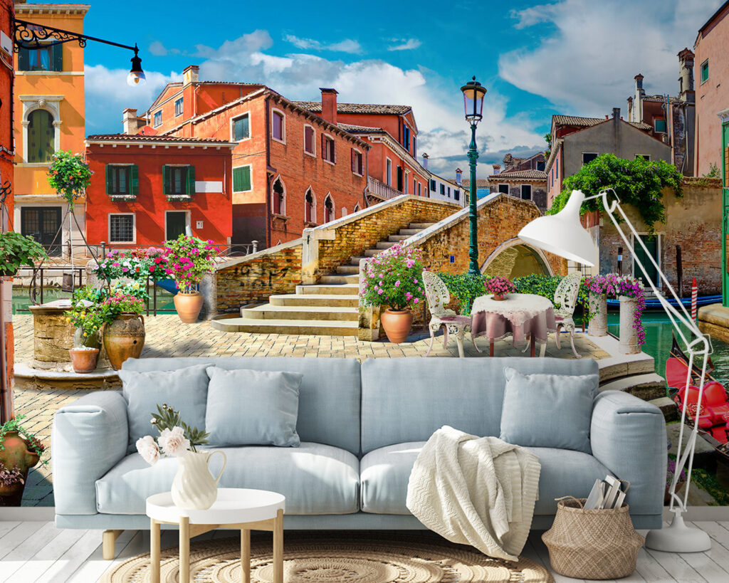 Patio met een tafel en stoelen en een fontein voor een gebouw u18551pig14 1024x819 - Patio met een tafel en stoelen en een fontein voor een gebouw - tegory