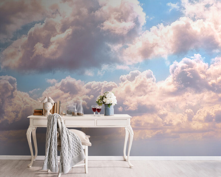 Wolken in de lucht