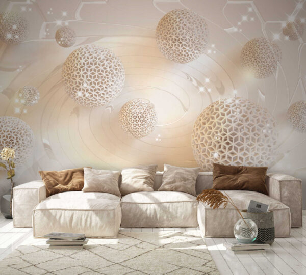Witte ballen met gaten Witte ballen met gaten