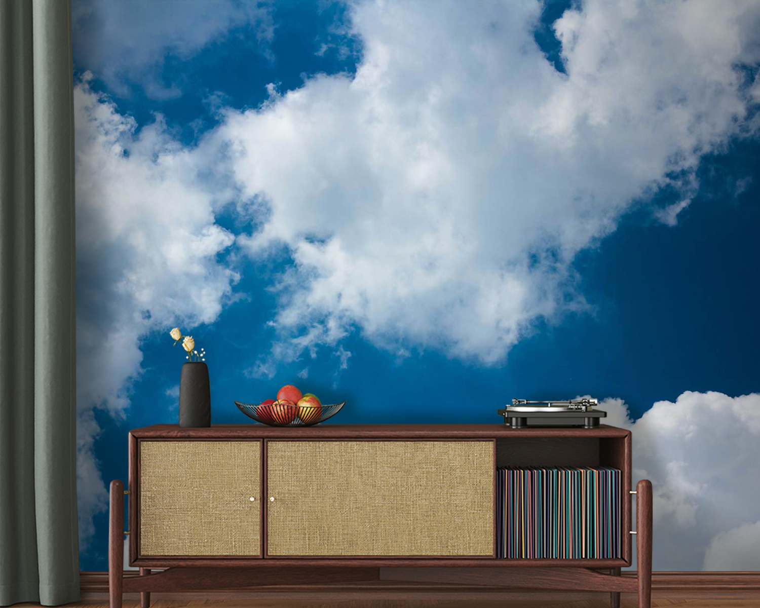 u08651pig20m - Blauwe lucht met wolken - tegory