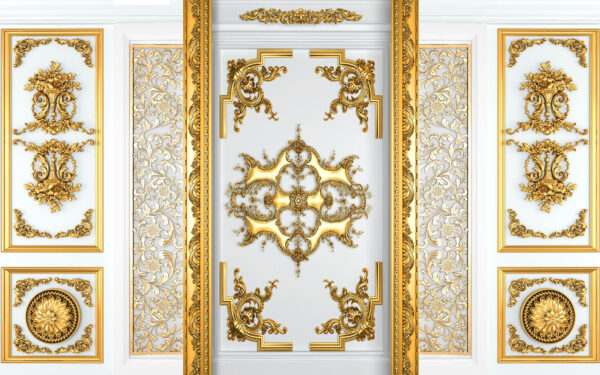 Ornate, luxurious classical panel designs