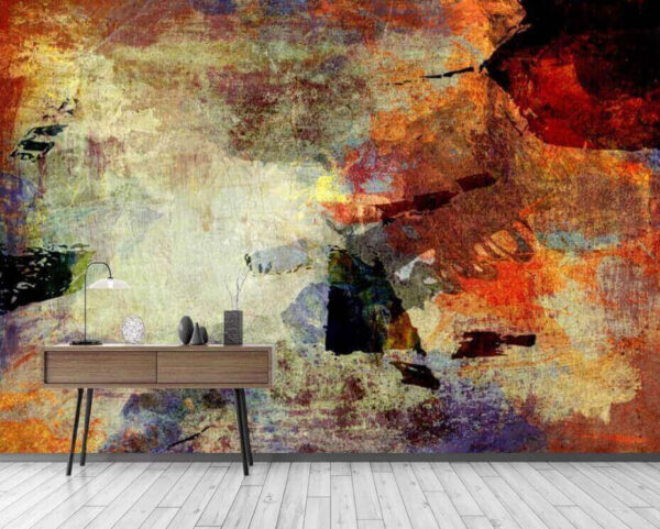 Vibrant abstract expression of emotions Vibrant abstract expression of emotions