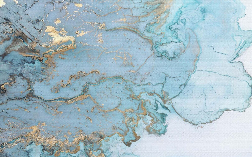 Elegante abstracte aqua en metallic kunst Elegante abstracte aqua en metallic kunst