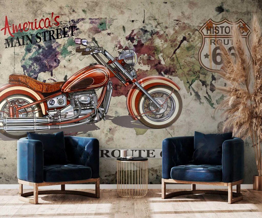 Motorfiets op een kaart u16173pig1 1024x853 - Motorfiets op een kaart - tegory