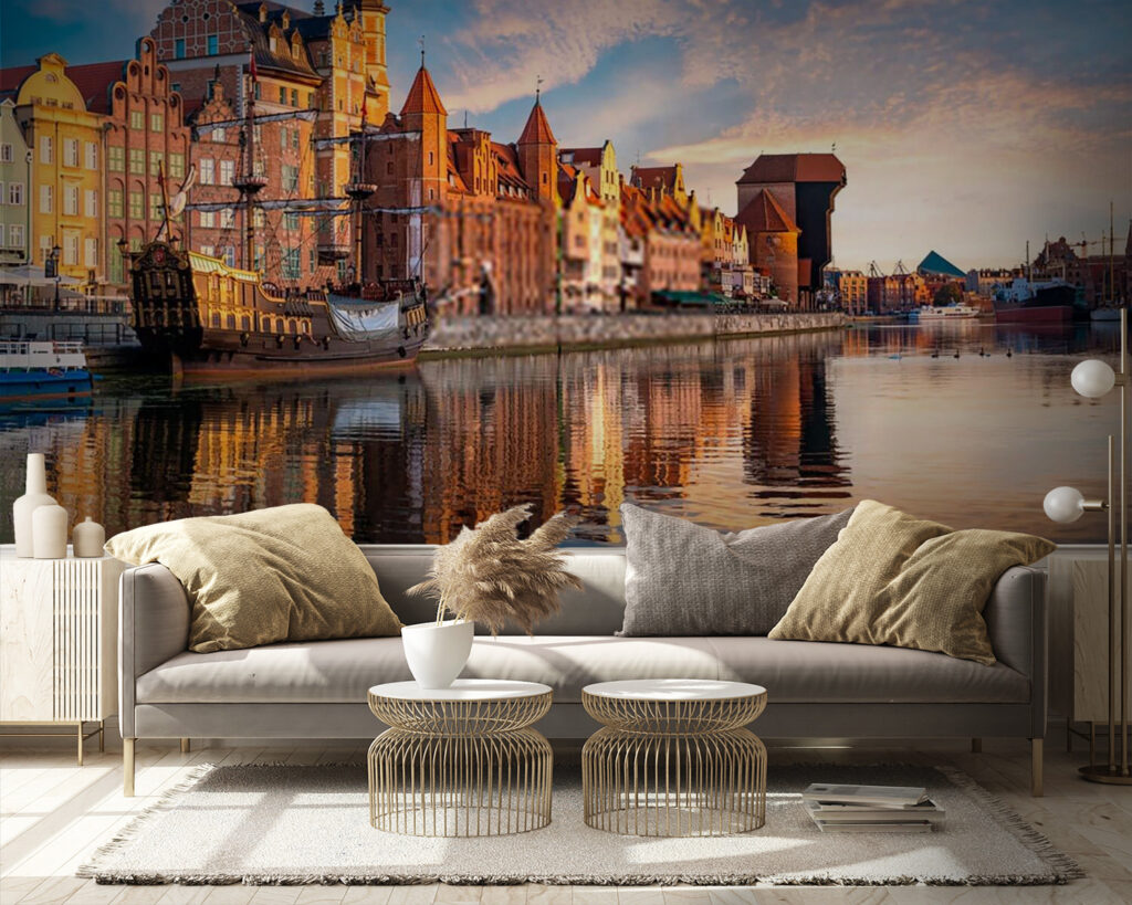 Waterlichaam met gebouwen en boten erin u19573pig9m 1024x819 - Waterlichaam met gebouwen en boten erin - tegory