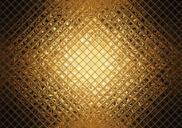 Lichtgevend metallic geometrisch patroon Lichtgevend metallic geometrisch patroon