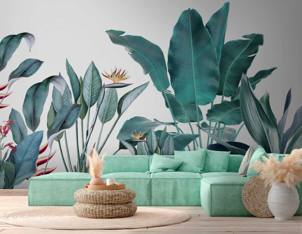 Group of green leaves Group of green leaves