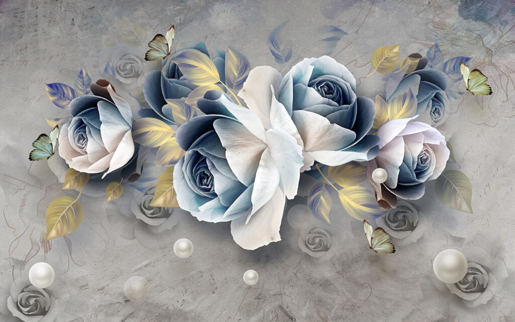 Delicate bloemen met zachte kleuren Delicate bloemen met zachte kleuren