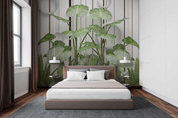 Plant met groene bladeren Plant met groene bladeren