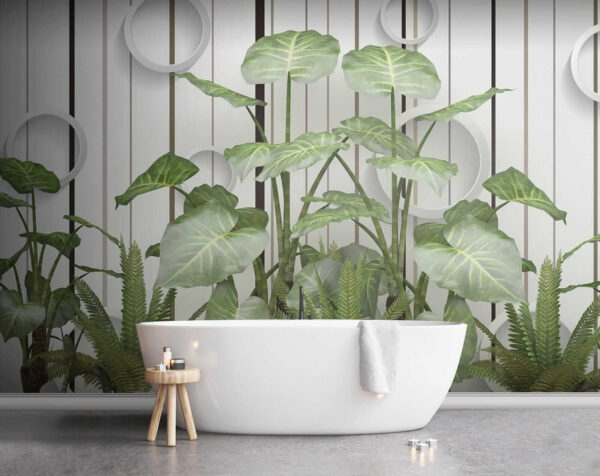 Plant met groene bladeren Plant met groene bladeren