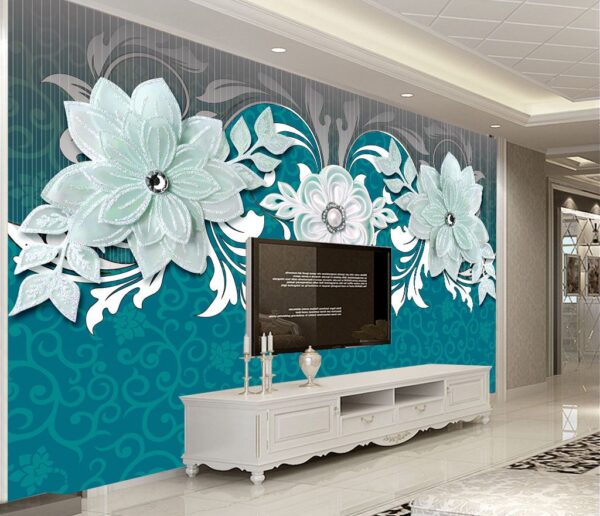 Blauw en wit bloemmotief u35763pig1m 600x516 - Blauw en wit bloemmotief - tegory