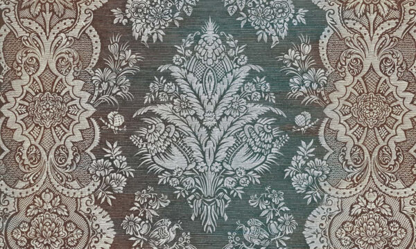 Ingewikkeld bloemenpatroon met vintage ontwerp Ingewikkeld bloemenpatroon met vintage ontwerp