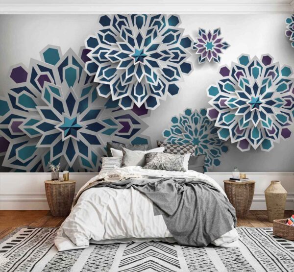 Groep blauwe en witte bloemen u43560pib2 600x555 - Groep blauwe en witte bloemen - tegory