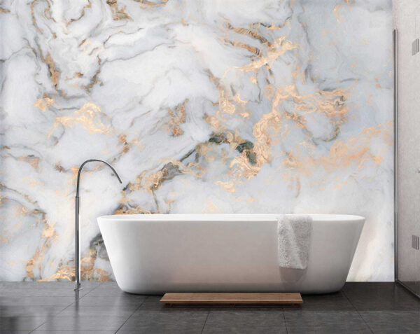 Elegant marmer met metallic aderen Elegant marmer met metallic aderen