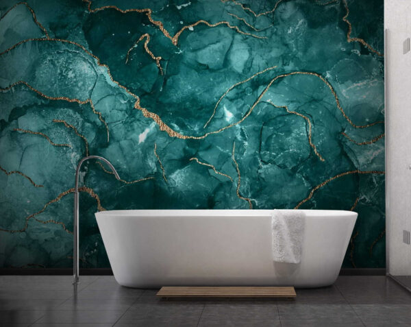 Elegant teal and warm accents design Elegant teal and warm accents design