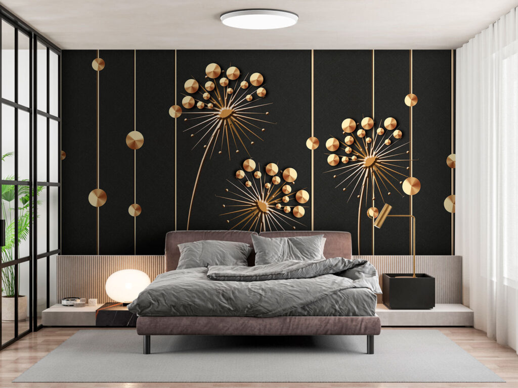 u73252pib1 1024x768 - Elegant bloemmotief in donkere tinten - tegory