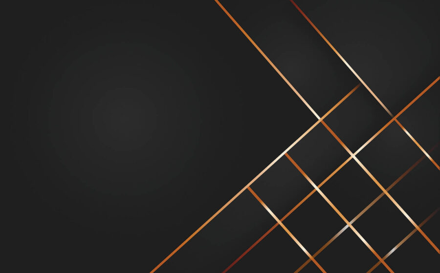 Abstracte lijnen op een donkere achtergrond