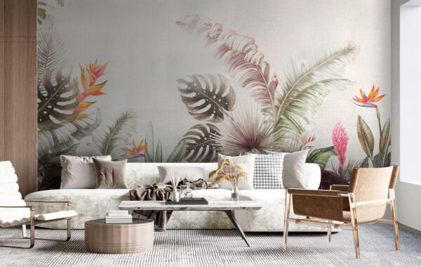 Levendig tropisch gebladerte en bloemen u73990pig1 600x380 - Levendig tropisch gebladerte en bloemen - tegory