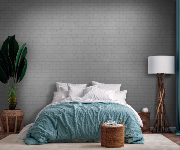 Witte bakstenen muur met veel kleine bakstenen Witte bakstenen muur met veel kleine bakstenen