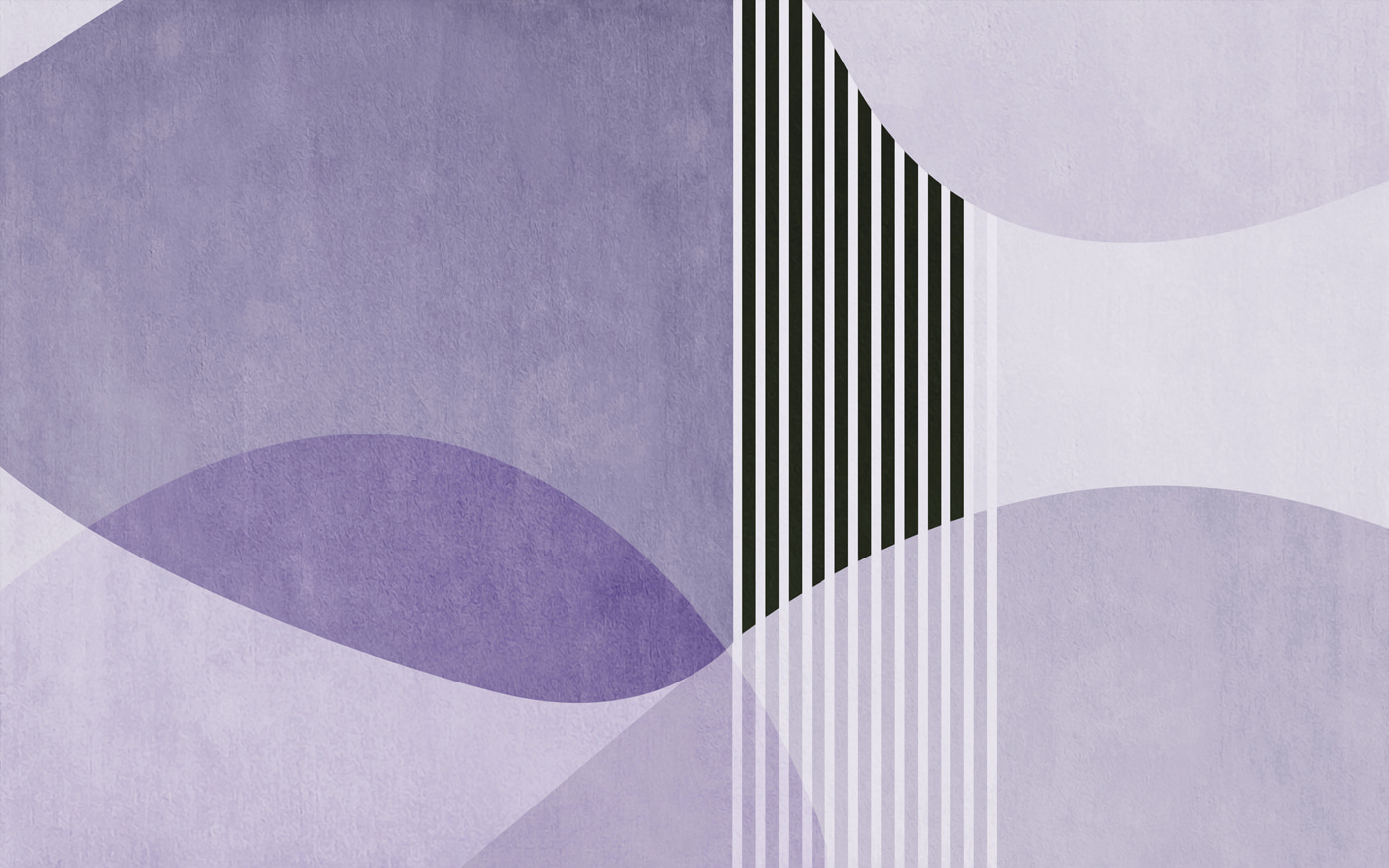 A purple and black geometric design
