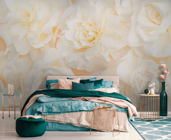 Groep witte bloemen Groep witte bloemen