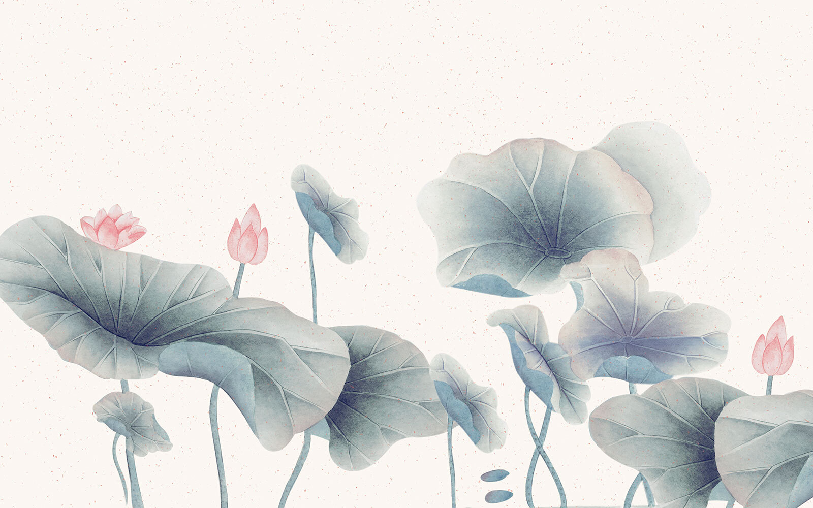 Delicate bloemen op sereen gebladerte u74879p - Delicate bloemen op sereen gebladerte - tegory