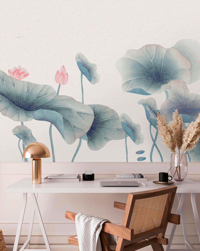 Delicate bloemen op sereen gebladerte u74879pih1 819x1024 - Delicate bloemen op sereen gebladerte - tegory