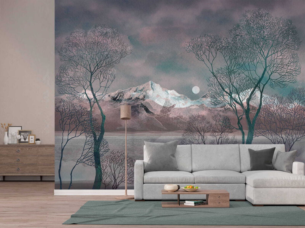 Landschap met bomen en bergen u80027pig1 1024x768 - Landschap met bomen en bergen - tegory