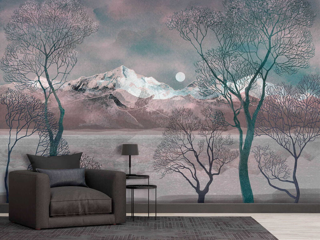 Landschap met bomen en bergen u80027pig2 1024x768 - Landschap met bomen en bergen - tegory