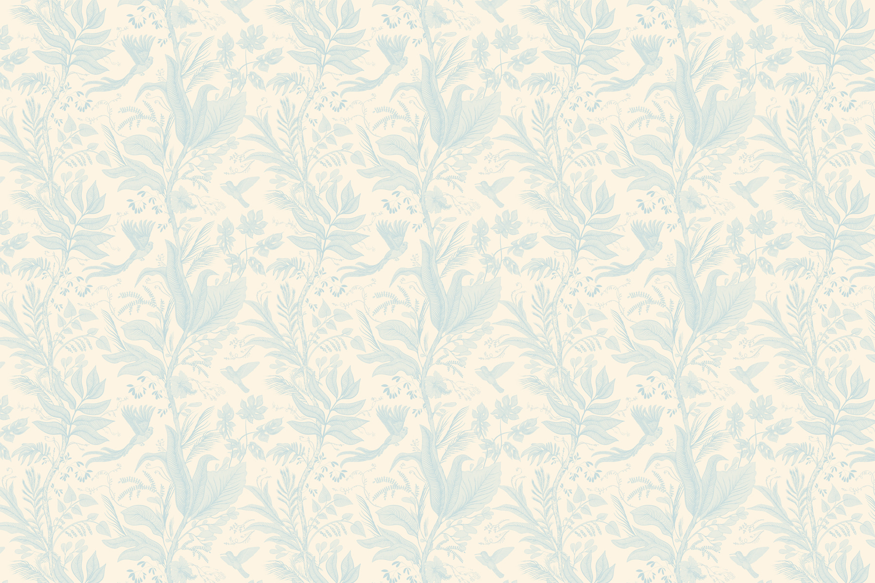 u98618p - Patroon van bloemen en vogels - tegory