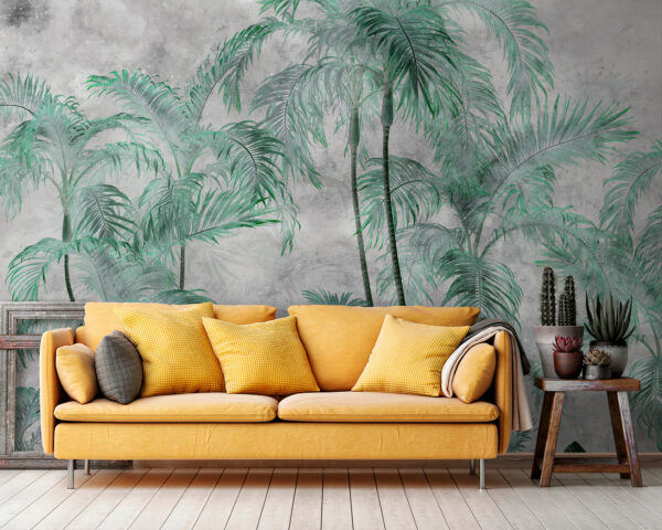 A group of palm trees