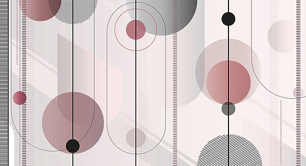 Abstracte vormen in zacht kleurenpalet. Abstracte vormen in zacht kleurenpalet.