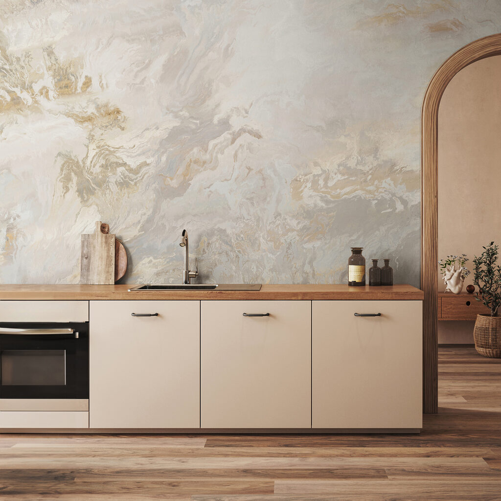 Soft swirls of muted earth tones Soft swirls of muted earth tones