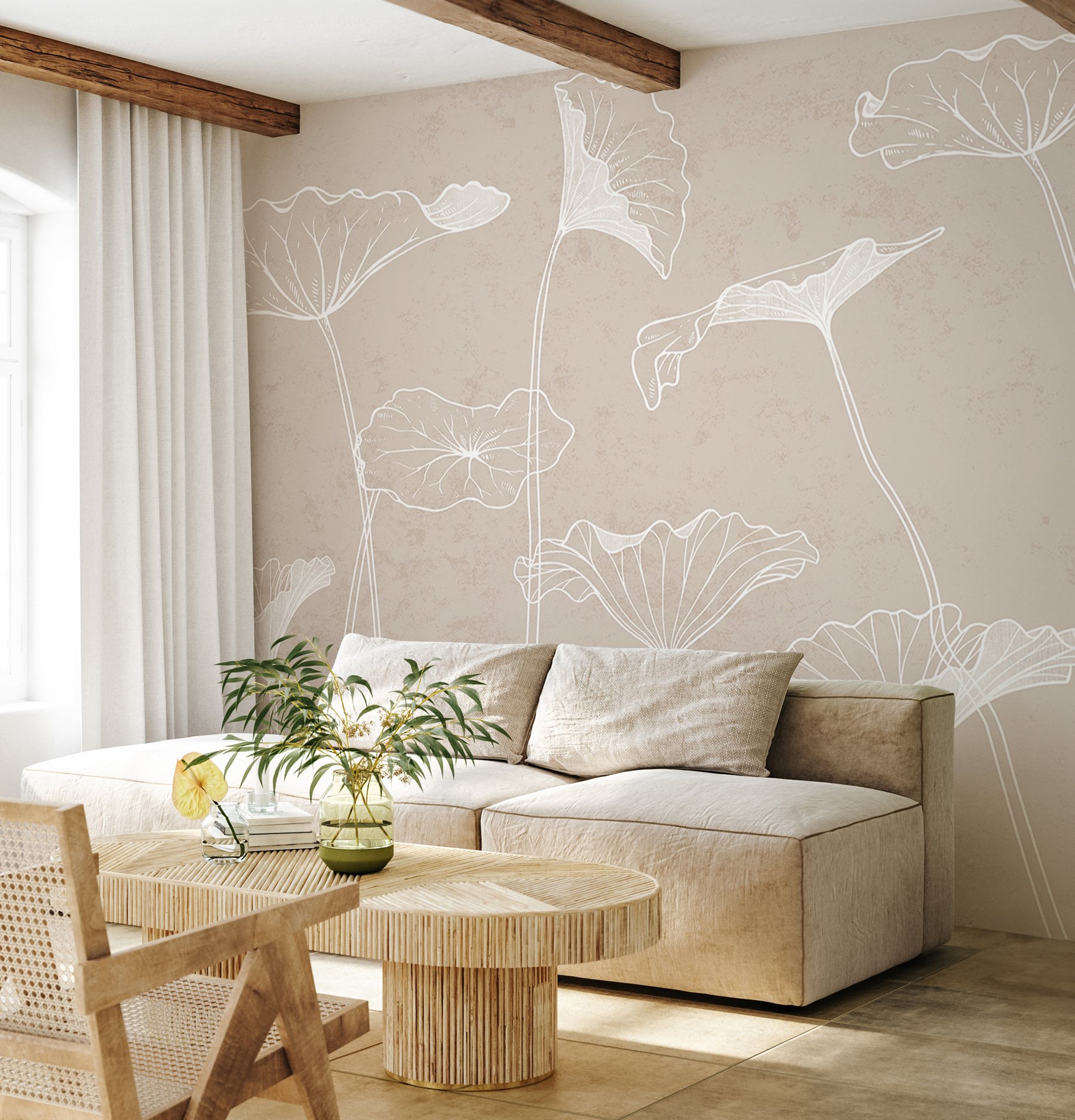 A white line drawing of flowers A white line drawing of flowers