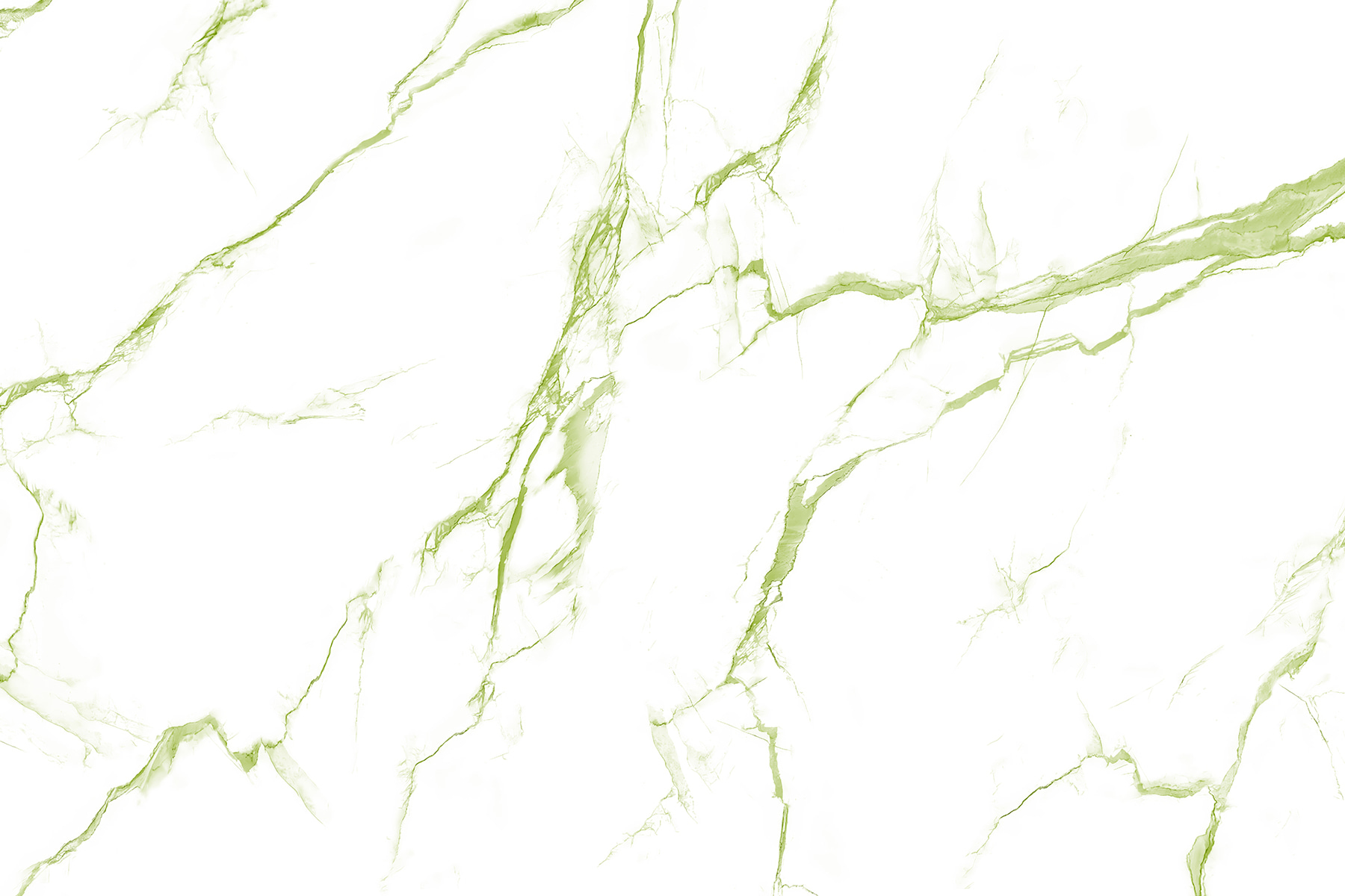 A white and green marble