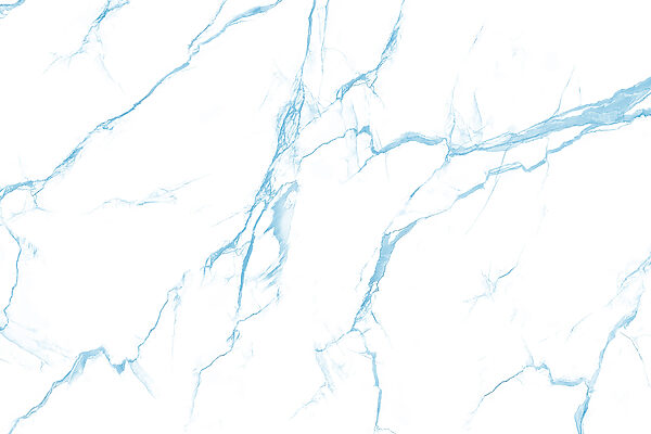 Een wit en blauw marmeren Een wit en blauw marmeren