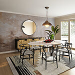 Fotobehang Getextureerd oppervlak met zachte, gedempte tinten