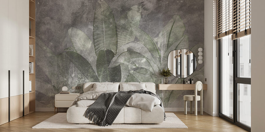 Botanische elegantie in zachte texturen. Botanische elegantie in zachte texturen.