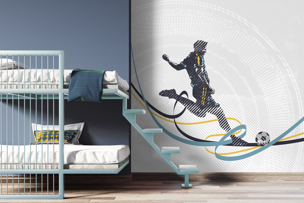 A man kicking a football ball A man kicking a football ball