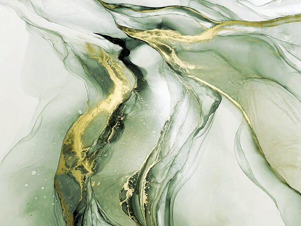 Een close-up van een schilderij Een close-up van een schilderij