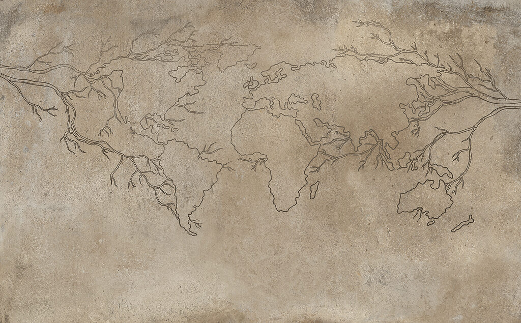 Een kaart van de wereld Een kaart van de wereld
