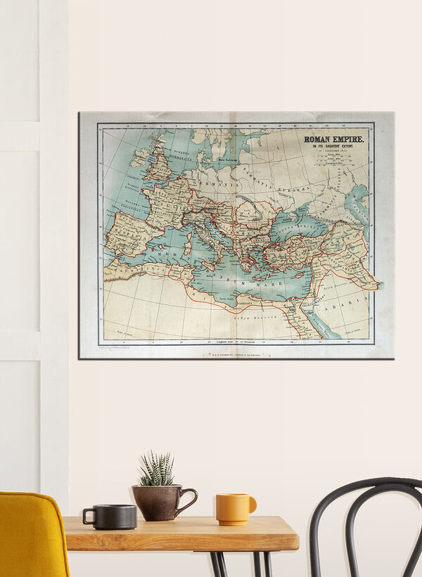 Een kaart van europa met rode lijnen Een kaart van europa met rode lijnen
