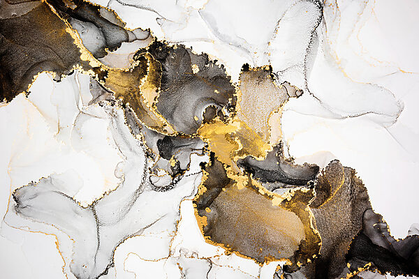 Een close-up van een schilderij Een close-up van een schilderij