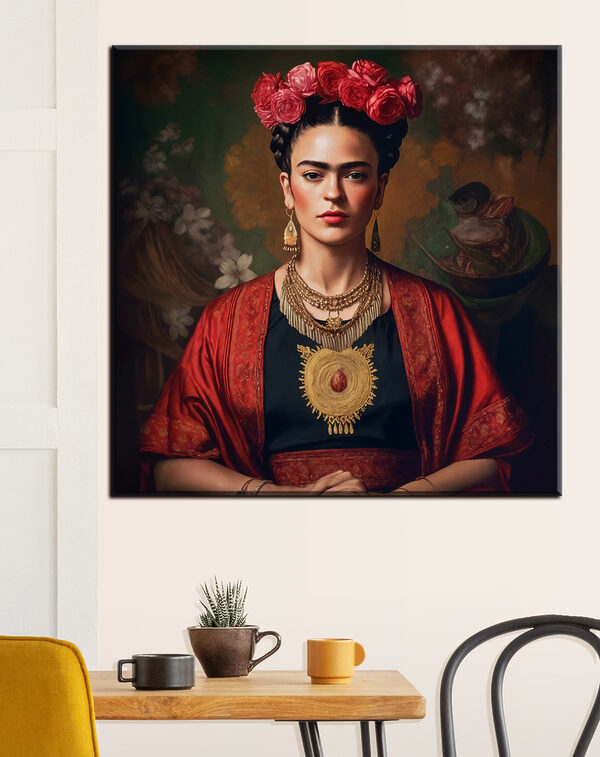 Een vrouw met bloemen in haar haar Een vrouw met bloemen in haar haar