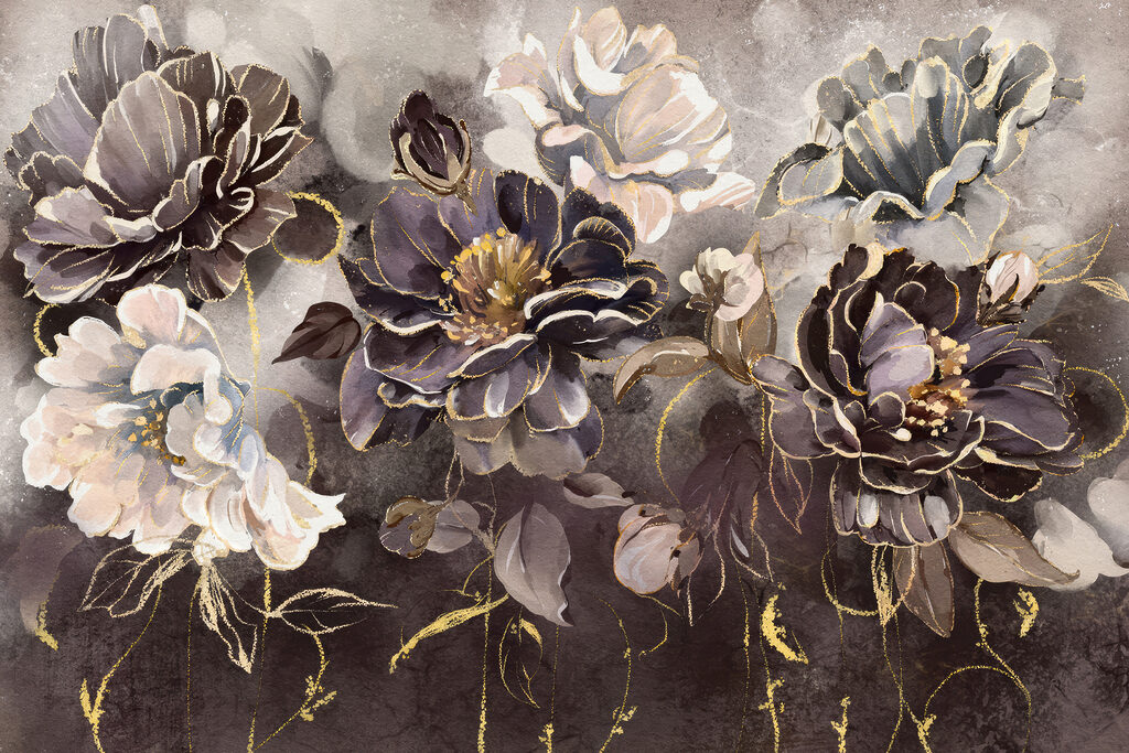Elegant flowers in soft hues Elegant flowers in soft hues