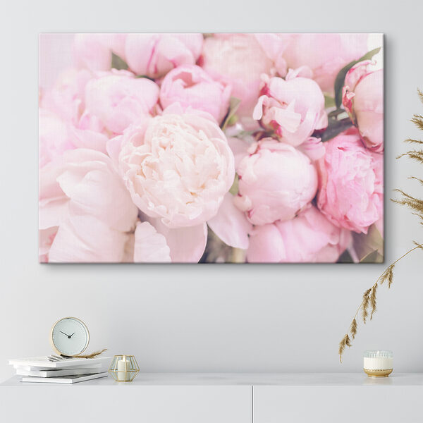 Een groep roze bloemen Een groep roze bloemen