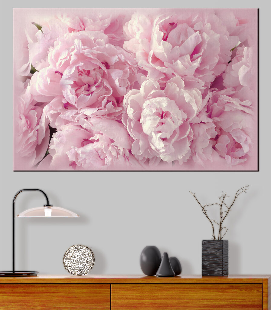 Een groep roze bloemen s35248pih16 896x1024 - Een groep roze bloemen